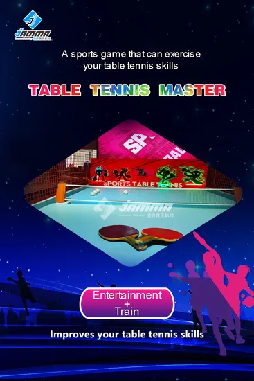Verbessern Sie Ihre Tischtennisfähigkeiten mit der Ar Sports Game Simulator Machine